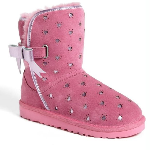 ๐3x HP! ๐ UGG Joleigh Glitter Little Girl Boots - Picture 1 of 15